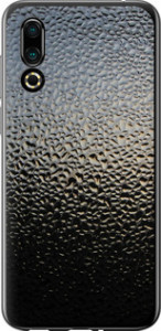 Чехол на Meizu 16S Мокрое стекло 245u-1701 (Серый)