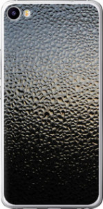 Чехол на Meizu U20 Мокре скло 245t-416 (Сірий)