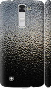 Чехол на LG K8 K350E Мокрое стекло 245m-297 (Серый)