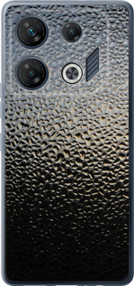 Чехол на Infinix GT 10 pro Мокрое стекло 245u-3172 (Серый)