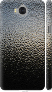 Чехол на Huawei Y5 2017 Мокрое стекло 245m-992 (Серый)