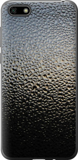 Чехол на Huawei Y5 2018 Мокрое стекло 245t-1500 (Серый)