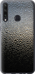 Чехол на Huawei Y6p Мокрое стекло 245u-1952 (Серый)