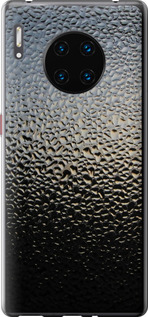 Чехол на Huawei Mate 30 Pro Мокрое стекло 245u-1796 (Серый)