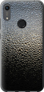 Чехол на Huawei Honor 8A Мокрое стекло 245t-1635 (Серый)