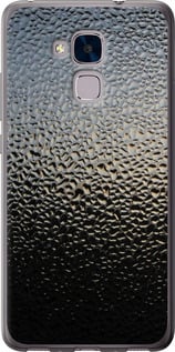 Чехол на Huawei Honor 5C Мокрое стекло 245t-356 (Серый)