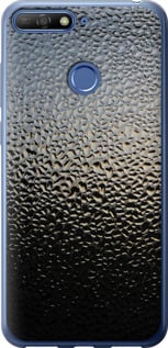 Чехол на Huawei Honor 7A Pro Мокрое стекло 245t-1440 (Серый)