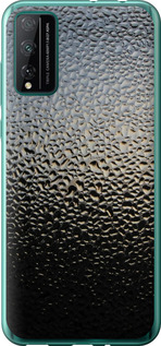 Чехол на Huawei Honor Play 4T Pro Мокрое стекло 245u-1914 (Серый)