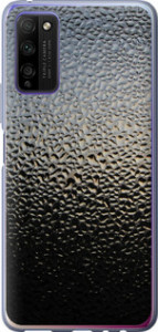 Чехол на Huawei Honor 30 Lite Мокрое стекло 245u-2074 (Серый)