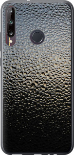 Чехол на Huawei P40 Lite E Мокрое стекло 245t-1875 (Серый)
