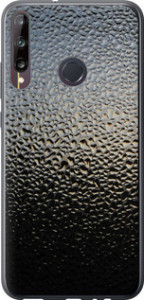 Чехол на Huawei P40 Lite E Мокрое стекло 245u-1875 (Серый) для Huawei Y7p