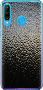 Чохол на Huawei P30 Lite Мокре скло 245u-1651 (Сірий)