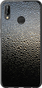 Чехол на Huawei P20 Lite Мокрое стекло 245t-1410 (Серый)