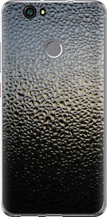 Чехол на Huawei Nova Мокрое стекло 245u-439 (Серый)