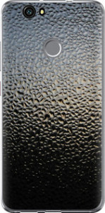 Чехол на Huawei Nova Мокрое стекло 245u-439 (Серый)