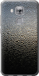 Чехол на Huawei Nova Plus Мокрое стекло 245u-961 (Серый)