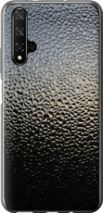 Чехол на Huawei Nova 5T Мокрое стекло 245u-1833 (Серый)