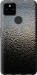 Чехол на Google Pixel 5A Мокрое стекло 245t-2286 (Серый)