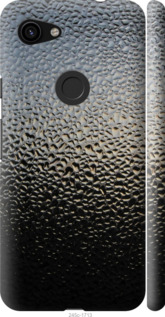 Чохол на Google Pixel 3a XL Мокре скло 245m-1713 (Сірий)