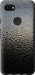Чохол на Google Pixel 3a XL Мокре скло 245t-1713 (Сірий)