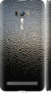 Чехол на Asus ZenFone Selfie ZD551KL Мокрое стекло 245m-116 (Серый)
