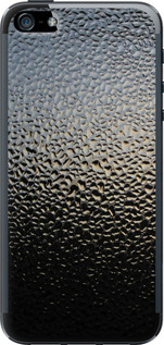 Чехол на iPhone 5 Мокрое стекло 245t-18 (Серый)