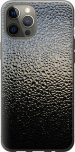 Чохол на iPhone 12 Pro Max Мокре скло 245t-2054 (Сірий)