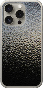 Чехол на iPhone 15 Pro Мокрое стекло 245u-3096 (Серый)