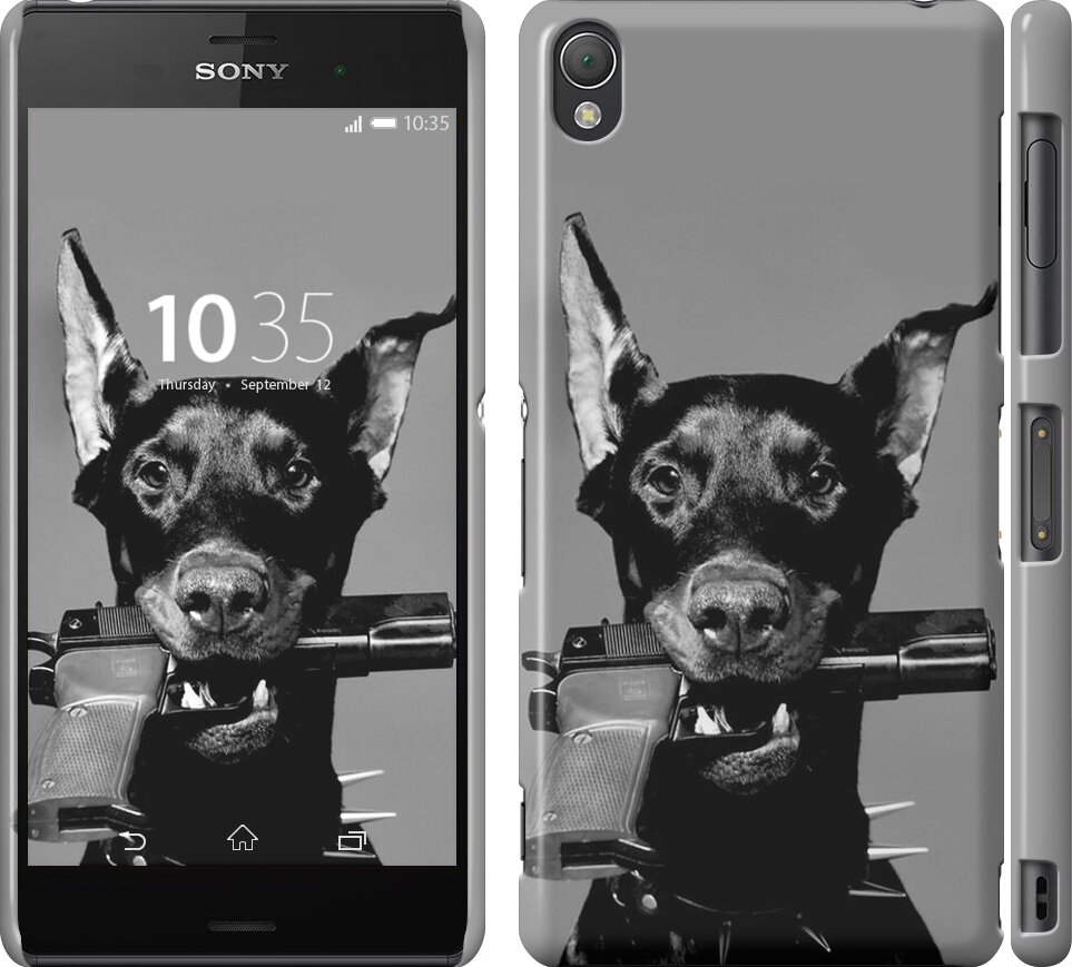 

Чехол Доберман для Sony Xperia Z3 122866