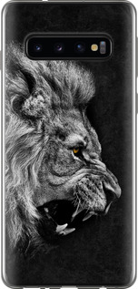 Чохол на Samsung Galaxy S10 Лев 1080u-1640 (Чорний)