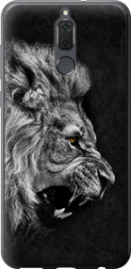 Чохол на Huawei Mate 10 Lite Лев 1080t-1240 (Чорний)