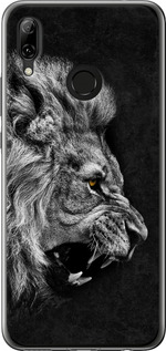 Чехол на Huawei Nova 3 Лев 1080u-1535 (Черный)