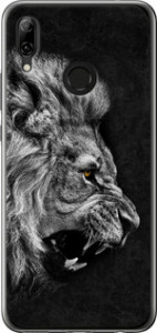 Чехол на Huawei Nova 3 Лев 1080u-1535 (Черный)