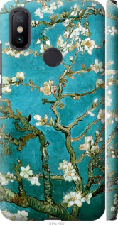 Чехол на Xiaomi Mi A2 Винсент Ван Гог. Сакура 841m-1481 (Голубой)