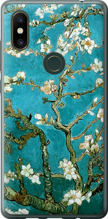 Чохол на Xiaomi Mi Mix 2s Винсент Ван Гог. Сакура 841u-1438 (Голубий)