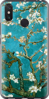 Чохол на Xiaomi Mi Max 3 Винсент Ван Гог. Сакура 841t-1534 (Голубий)
