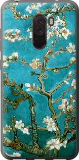 Чехол на Xiaomi Pocophone F1 Винсент Ван Гог. Сакура 841t-1556 (Голубой)