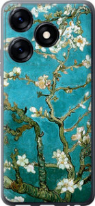 Чехол на Tecno Spark 10 Винсент Ван Гог. Сакура 841u-3023 (Голубой)