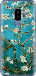 Чехол на Samsung Galaxy S9 Plus Винсент Ван Гог. Сакура 841u-1365 (Голубий)