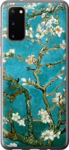 Чехол на Samsung Galaxy S20 Винсент Ван Гог. Сакура 841t-1824 (Голубой)