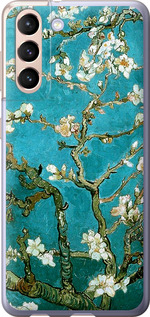 Чехол на Samsung Galaxy S21 Винсент Ван Гог. Сакура 841u-2114 (Голубой)