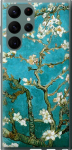 Чохол на Samsung Galaxy S22 Ultra Винсент Ван Гог. Сакура 841u-2500 (Голубий)