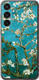 Чехол на Samsung Galaxy S23 FE Винсент Ван Гог. Сакура 841u-3136 (Голубий)