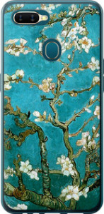 Чехол на Oppo A5S Винсент Ван Гог. Сакура 841u-1892 (Голубой) для Oppo A5s