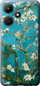 Чехол на Infinix Hot 30i Винсент Ван Гог. Сакура 841u-3045 (Голубий)