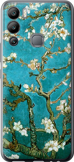 Чехол на Infinix Hot 12i Винсент Ван Гог. Сакура 841u-2863 (Голубой)