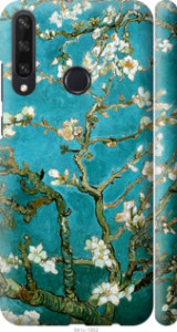 Чехол на Huawei Y6p Винсент Ван Гог. Сакура 841m-1952 (Голубой)