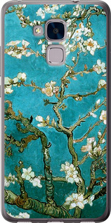 Чехол на Huawei Honor 5C Винсент Ван Гог. Сакура 841t-356 (Голубой)
