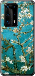 Чохол на Huawei P40 Pro Plus Винсент Ван Гог. Сакура 841u-1917 (Голубий)