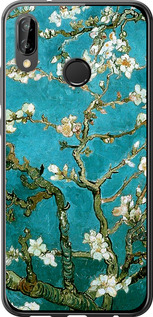 Чохол на Huawei P20 Lite Вінсент Ван Гог. Сакура 841t-1410 (Голубий)